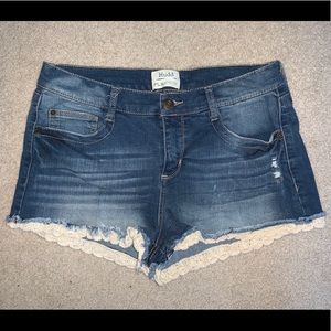 Mudd jean shorts